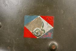 Casque de parachutiste US légion étrangère. U.S. paratrooper helmet used by the Foreign Legion. — miniature 18