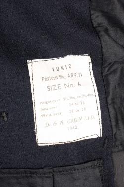 Vareuse CD Britannique. British Civil Defence tunic. — miniature 11
