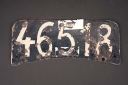 Plaque d'immatriculation. Registration plate. — miniature 1