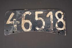 Plaque d'immatriculation. Registration plate. — miniature 2