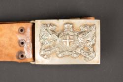 Ceinturon de la Police de Londres. Metropolitan Police belt. — miniature 2