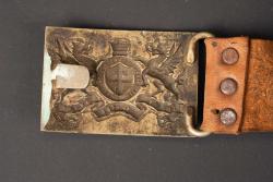 Ceinturon de la Police de Londres. Metropolitan Police belt. — miniature 4
