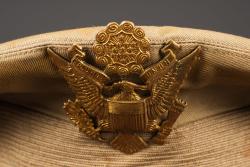 Casquette officier US. US officer's cap. — miniature 7