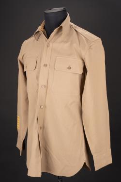 Chemise d'officier chino. Khaki officer’s shirt — miniature 1