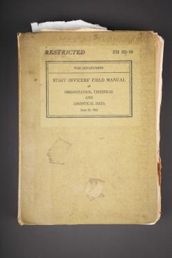 Staffs Officers Field Manual. — miniature 1