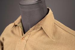 Chemise moutarde. US Army shirt. — miniature 2