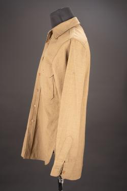 Chemise moutarde. US Army shirt. — miniature 6