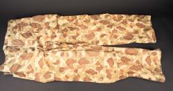 Pantalon HBT 43 camouflé. US HBT 43 camouflaged trousers. — miniature 1