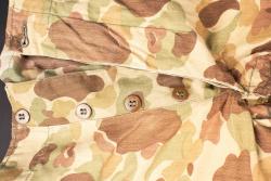 Pantalon HBT 43 camouflé. US HBT 43 camouflaged trousers. — miniature 3