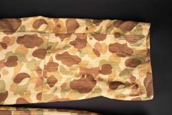Pantalon HBT 43 camouflé. US HBT 43 camouflaged trousers. — miniature 5