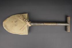 Pelle en T US. US Army T-handled shovel — miniature 6