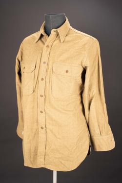 Chemise moutarde. US army shirt — miniature 1