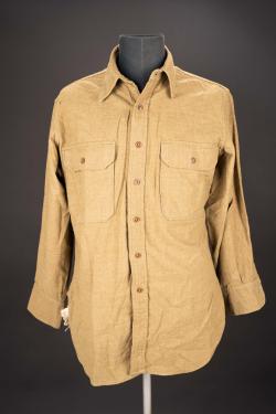 Chemise moutarde. US army shirt — miniature 3