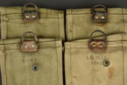 Pochettes pour chargeurs de Carabine USM1. Magazine pouches for US M1 Carbine magazines — miniature 4