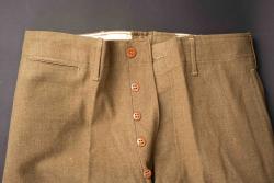 Pantalon moutarde US. US army mustard trousers. — miniature 2