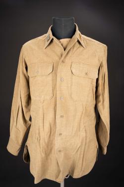 Chemise moutarde. US Army mustard shirt. — miniature 4