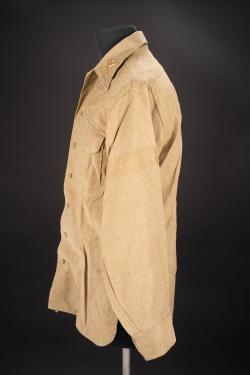 Chemise moutarde. US Army mustard shirt. — miniature 7