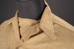 Chemise moutarde US. US Army mustard shirt. — miniature 2