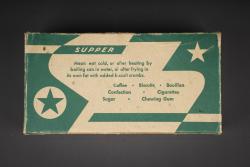 Boite de ration Supper K. US Army Supper K ration box. — miniature 3