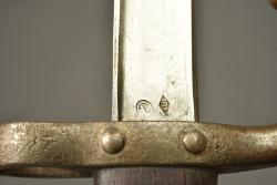 Baïonnette française Gras Mlle 1874. French Gras Model 1874 bayonet — miniature 3