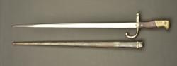 Baïonnette française Gras Mlle 1874. French Gras Model 1874 bayonet — miniature 7
