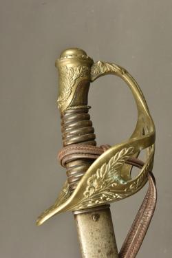 Sabre d'officier de cavalerie français modèle 1896. French Model 1896 cavalry officer’s sabre — miniature 4