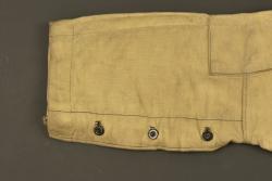 Pantalon culotte français d'artilleur en ratine. French artillery ratine cloth breeches — miniature 11