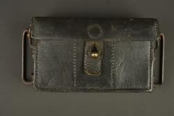Cartouchière française mle 1884 réutilisée en 1914. French Model 1884 cartridge pouch reissued in 1914 — miniature 1
