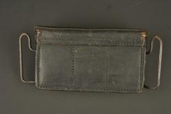Cartouchière française mle 1884 réutilisée en 1914. French Model 1884 cartridge pouch reissued in 1914 — miniature 3