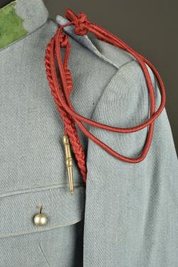 Tunique bleu horizon d'un officier du Train. Horizon blue tunic of a Train officer — miniature 11