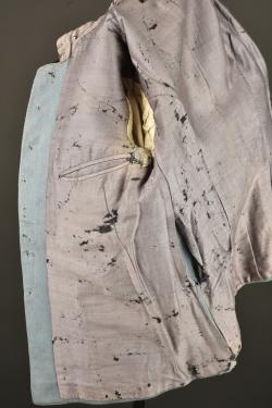 Tunique bleu horizon d'un officier du Train. Horizon blue tunic of a Train officer — miniature 4