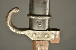 Baïonnette française Mle 1892 au mêmes numéros. French Model 1892 bayonet with matching numbers — miniature 2