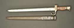 Baïonnette française Mle 1892 au mêmes numéros. French Model 1892 bayonet with matching numbers — miniature 3
