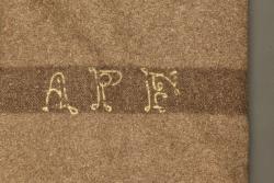 Couverture et toile de tente françaises. French blanket and shelter half — miniature 5
