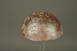 Cervelière française de protection provenance Notre Dame de Lorette. French protective skull cap recovered from Notre Dame de Lorette — miniature 1