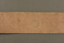Ensemble brelage français en cuir riveté. French riveted leather webbing equipment set — miniature 3