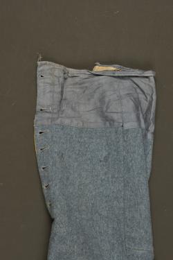 Culotte bleu horizon d'un officier d'infanterie. Horizon blue infantry officer’s breeches — miniature 5
