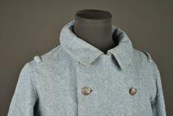 Capote française modèle 1915 bleu horizon. French Model 1915 horizon blue greatcoat — miniature 7