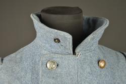 Capote française modèle 1915 bleu horizon. French Model 1915 horizon blue greatcoat — miniature 8