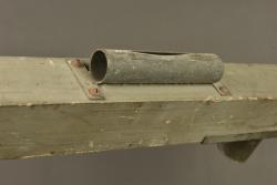 Périscope de tranchée français en bois peint. French trench periscope in painted wood — miniature 2