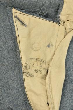 Culotte bleu horizon troupe infanterie. Horizon blue infantry other ranks breeches — miniature 3