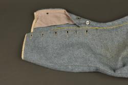 Culotte bleu horizon troupe infanterie. Horizon blue infantry other ranks breeches — miniature 7