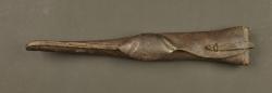 Fer de pioche français 1939 avec étui cuir 1927. French 1939 pickaxe head with 1927 leather carrier — miniature 7