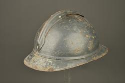 Casque Adrian de l'infanterie coloniale. Colonial Infantry Adrian helmet — miniature 3