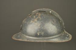 Casque Adrian de l'infanterie coloniale. Colonial Infantry Adrian helmet — miniature 4