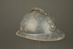 Casque Adrian de l'infanterie coloniale. Colonial Infantry Adrian helmet — miniature 7