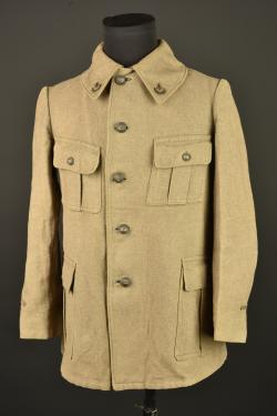 Vareuse kaki d'officier du 4e Zouaves. Khaki officer’s tunic of the 4th Zouaves Regiment — miniature 1