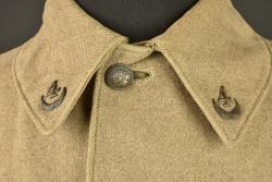 Vareuse kaki d'officier du 4e Zouaves. Khaki officer’s tunic of the 4th Zouaves Regiment — miniature 4