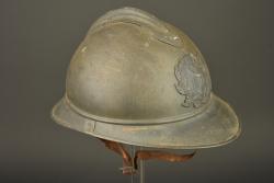Casque Adrian du Service de Santé des Armées. Adrian helmet of the French Army Medical Service — miniature 8