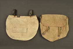 Sac à pain belge et musette Mills. Belgian bread bag and Mills haversack — miniature 1